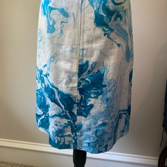 Anthropologie Maeve Marble Waters Dress - Picture 10 of 13
